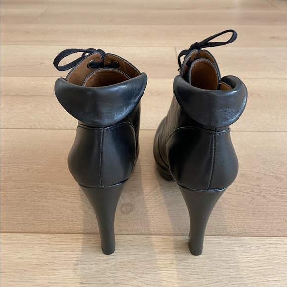MRKT Black Leather Lace-Up Ankle Boot, Size 8 (Euro 38.5) - Picture 8 of 12